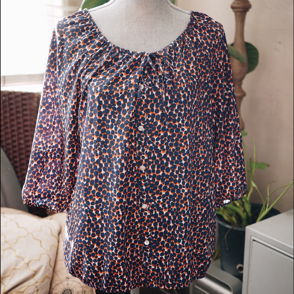 Polka Dot Blouse